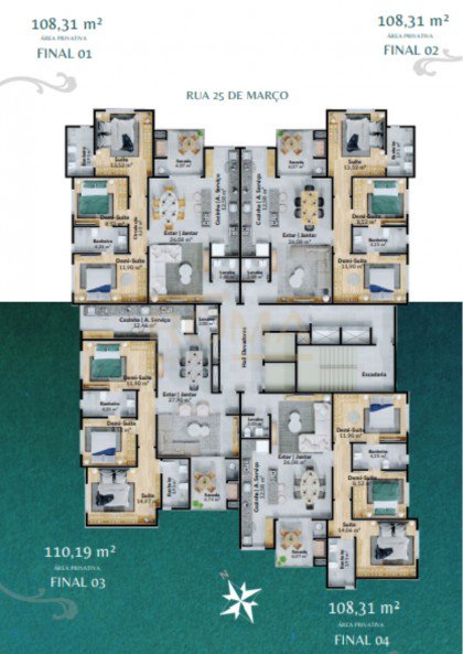 APARTAMENTO GARDEN NO RESIDENCIAL PARIS — foto 30