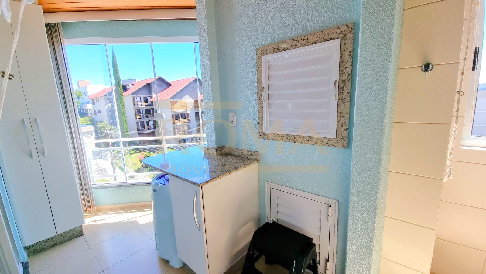 APARTAMENTO MOBILIADO, ESPAÇOSO E CONFORTÁVEL COM 2 SACADAS — foto 22