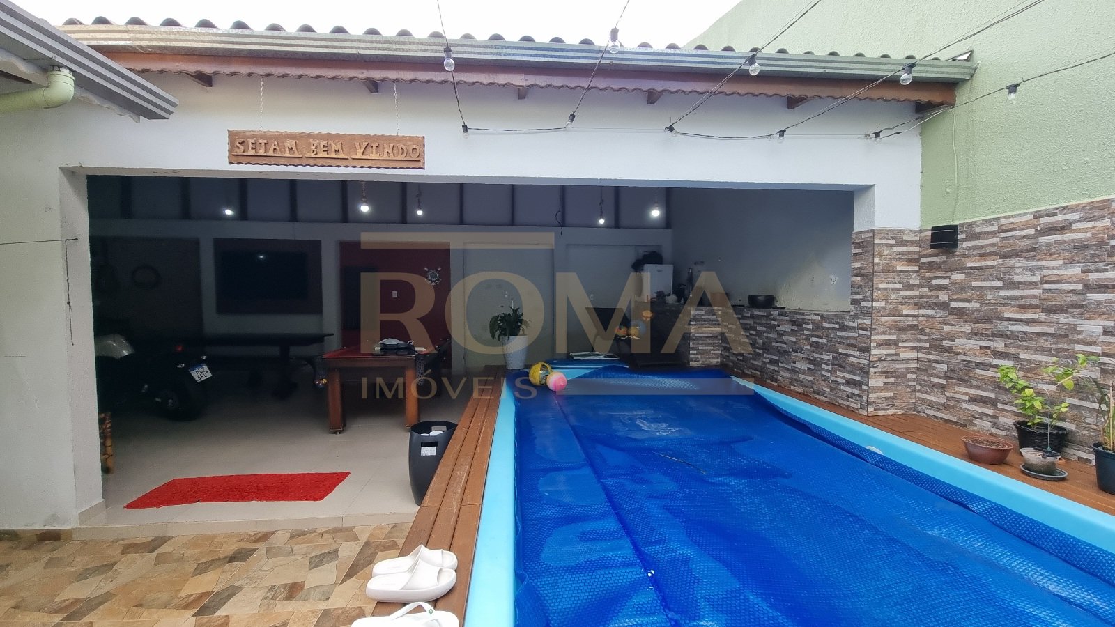 CASA COM SALÃO E PISCINA COBERTA AQUECIDA  — foto 32