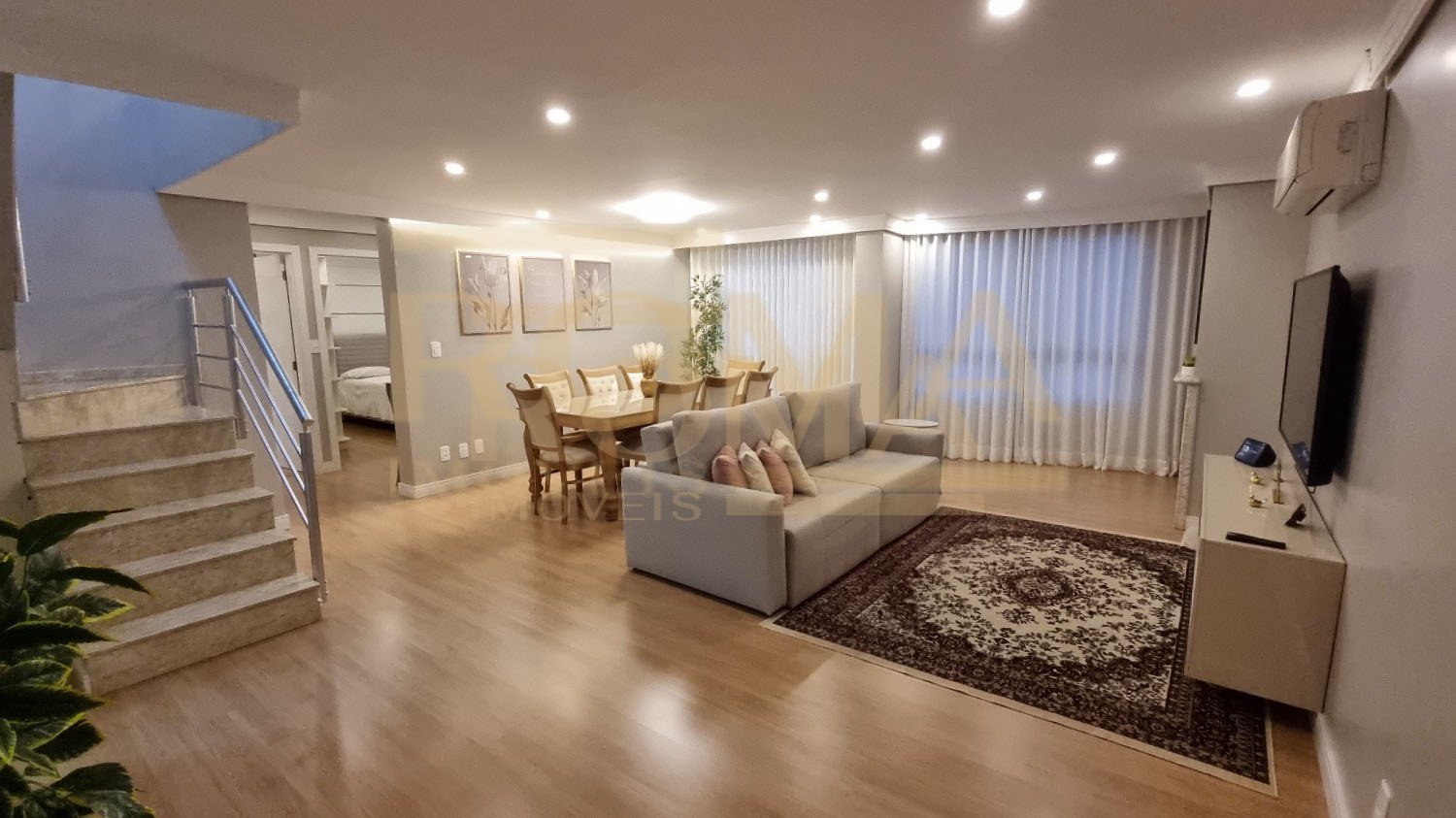 APARTAMENTO DUPLEX COBERTURA COM PARCIAL DO TETO EM VIDRO — foto 46