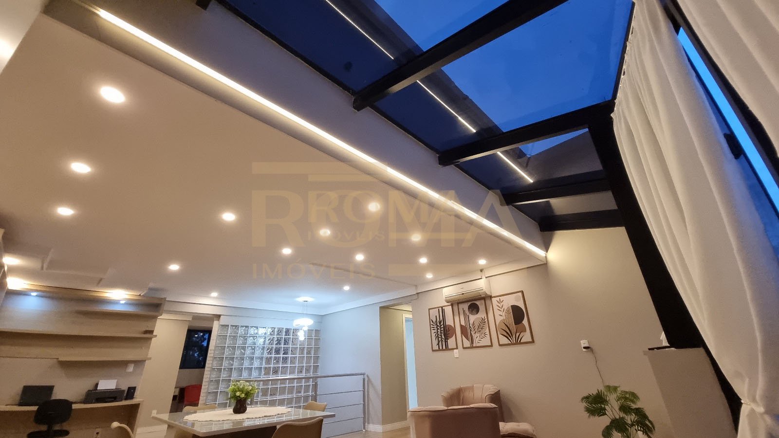 APARTAMENTO DUPLEX COBERTURA COM PARCIAL DO TETO EM VIDRO — foto 22